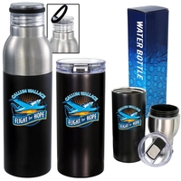 Stainless Tumbler Bottle Combo
