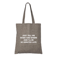 Recycled Cotton Twill Convention Tote Bag... from ASI 90859 Tempo Industries Inc