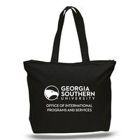 12 oz. Zipper Tote Bag Featuring a Full Length Top Zipper... from ASI 90859...