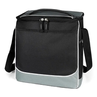 Polyester Jefferson Cooler Bag featuring a zippered Main Compartment. Bag...
