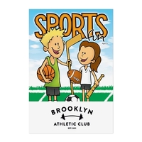 Sports themed activity pad with 16 pages plus the cover.... from ASI 98360...