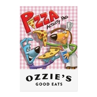 Pizza themed activity pad with 16 pages plus the cover.... from ASI 98360...
