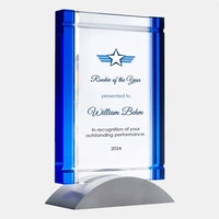 Color Imprinted Deco Award (Aluminum Base)