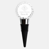 This Golf Ball Wine Stopper is an ideal gift for any... from ASI 47791 Best...