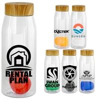 Bamboo Pattern 32 oz. Bottle with Floating Infuser