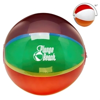 16" translucent inflatable beach ball.... from ASI 63549 Jornik Manufacturing...