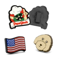 Custom PVC shoelace charms in up to six molded colors. Fits... from ASI 52263...