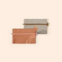 ZIP FRONT POUCHES - 4CP NYLON - SMALL