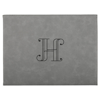 Gray Leatherette Certificate Holder