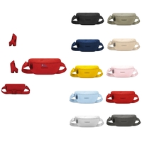 2 small pockets, one large magnetic pocket, and one discreet back... from ASI...