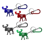 Elk Shape Bottle Opener Key Chain