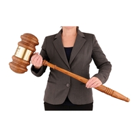 36" Novelty Decorator Gavel made of American Red Oak and includes... from ASI...