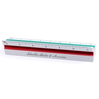 Aluminum 4" color coded engineer triangular scale.... from ASI 34910...