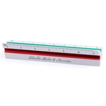 4" Color Coded Engineer Solid Triangular Scale