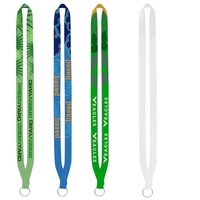 Wrap your brand in vibrant color! Our 5/8" dye-sublimated lanyards feature......