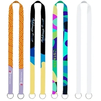 3/4" Sublimated Dual-Sided Lanyard with Double Clips