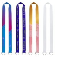 Boost brand visibility: our 1" dye-sub lanyards offer double-sided printing,...