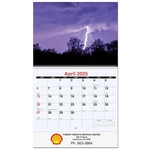 Monthly wall calendar - Majestic Outdoors