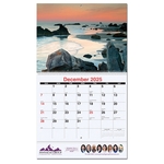 Wall Calendar - American Coasts