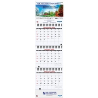 Three Months at a Glance Calendars 6" x 20.75"