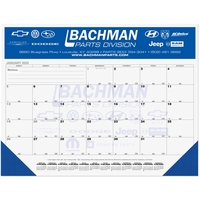 Calendar Desk Pad with Julian and Contractor Dates
