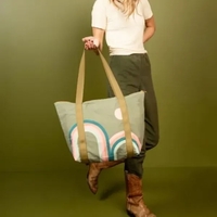 The Weekender is spacious and, with a zippered closure, your belongings......