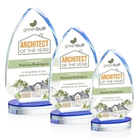 The Stanmore VividPrint™ Award features arrowhead-shaped Starfire Crystal...