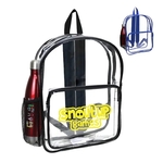 16" Heavy Duty Clear Security Backpack
