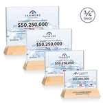 Walkerton VividPrint™ Award - Starfire/Bamboo (Horiz)