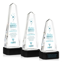 Geneva VividPrint™ Award on Base - Black