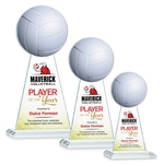 Edenwood Volleyball VividPrint™ Award - Clear