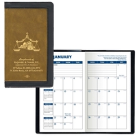 2-Tone Soft Vinyl Cover Pocket Planner