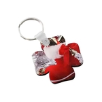 Flower Shaped Sublimation MDF Keychain