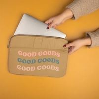 Laptop sleeves are made to fit the specific dimensions of MacBook... from ASI...