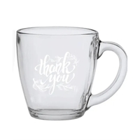 Bistro Coffee Mug Glass 16 oz.