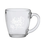 Bistro Coffee Mug Glass 16 oz.
