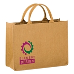 Cove - Lightweight Washable Kraft Paper Fabric Tote - Screen