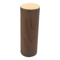4.25" x 1.5" wooden/log shaped stress reliever.... from ASI 34415 Alpi...