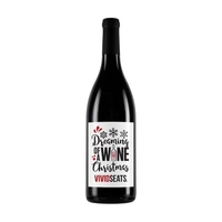 750ml, Pinot Noir red wine with custom digitally printed full-color label.......