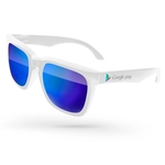 Bold Mirror Sunglasses w/ full-color imprint
