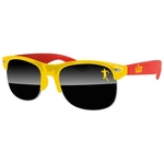 2-Tone Club Sport Sunglasses w/ 1-color imprint