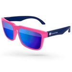 2-Tone Heat Mirror Sunglasses w/ 1-color imprint