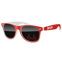 Quality PC Retro sunglasses with dark UV400 impact resistant PC lenses.......