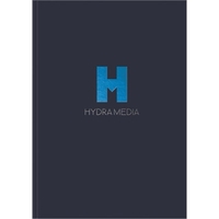 7" x 10" note book with flexible wraparound cover, foil or... from ASI 91340...