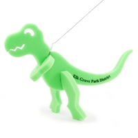 Foam T-Rex Dinosaur Toy Novelty on a leash... from ASI 54886 Foamworx / FoamWorx