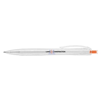 The CrystalView Pen, with its chic design, boasts transparent outer parts......