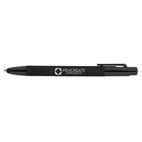Monochrome Micro Knurl Stylus Pen, a high-end writing instrument with a......