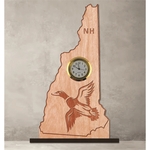 6" x 8" - New Hampshire Hardwood Desktop Clocks