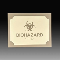 ADA-compliant "Family Restroom" sign measures 6" x 8", features Grade 2......