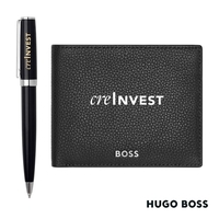 Indulge in sophistication with the Hugo Boss® Ballpoint Pen & Grained... from...